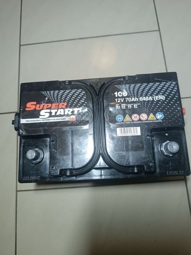 Car battery Super Start 100 (12V 70Ah 640A)