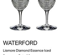 Waterford crystal glasses