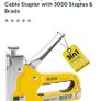 Stanley Fatmax Pry Bar, 50 x Stanley Fatmax blades & 3 in 1 Heavy Duty Tacker includes: 3,000 staples & brad nails Image 4