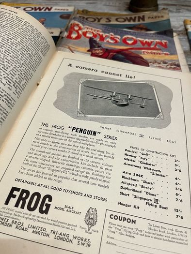vintage Boys Own 1936-37 yr