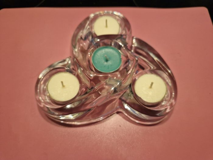 3 Table Centre Piece Tea Light Holders