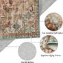Carpet Runners for Hallways Non-Slip 65x240cm Soft Touch Kitchen Runner Rug Washable Low Pile Entryway Runner Mat Long Floor Carpet Rug for Entrance Bedroom Laundry Room (Terracotta) Image 2