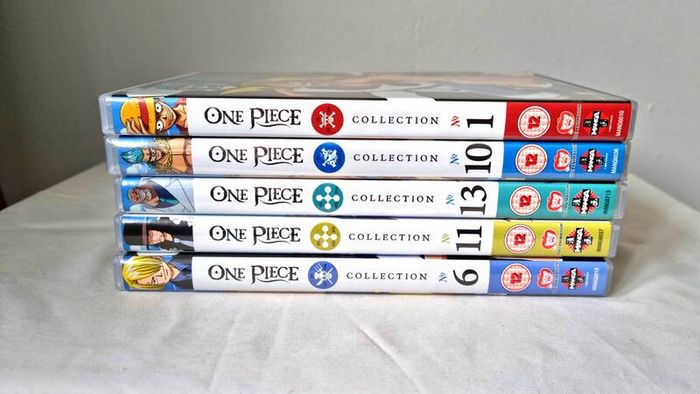 One Piece: Uncut Collection DVD Bundle (Collections 1, 6, 10, 11, 13)