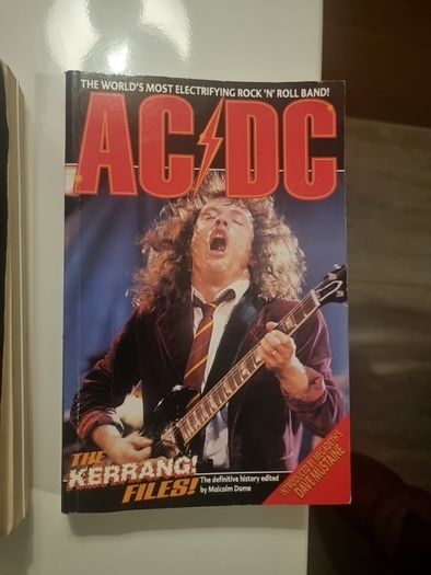 AC/DC books job lot x 3