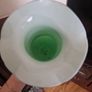 vintage retro glass vase Image 8