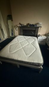 Bed frame and matress