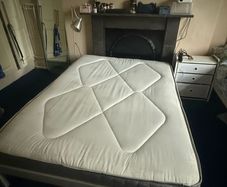 Bed frame and matress