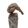 Milo (1910-1978) The Diver - Bronze, Marble, Signed Image 2