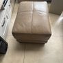 Sofa 3 seater x 2 & footstool Image 5