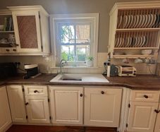Kitchen, windows, patio doors