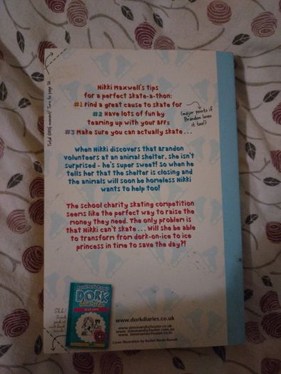 Rachel Renee Russell Dork Diaries skating