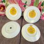 Set of 4 Peter Stanier Fine China Decorative Plates Staffordshire England Rustic Kitchen Still Life Image 8