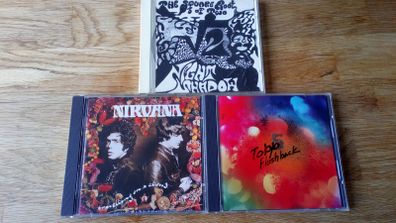 3 Pysche Rock Rare CD Night Shadow 1968 / Little Phil & The Night Shadows Square Root Of Two Plus 6 Bonus Tracks  + Tokyo Flashback 5 Comp + Nirvana Travelling On  Cloud Comp rare Psychedelic/Garage Rock/Fuzz