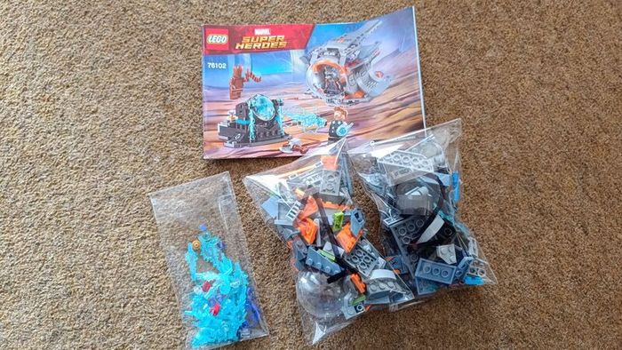 Lego 76107 Thanos Ultimate battle and 76102 Thor's weapon quest  in one