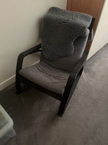 IKEA Grey Rocking Chair