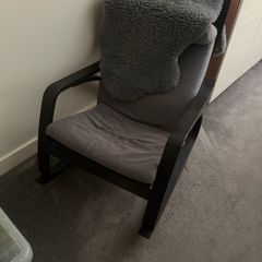 IKEA Grey Rocking Chair