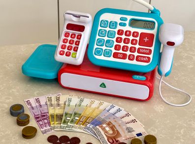 Early Learning Centre Blue My Little Cash Register