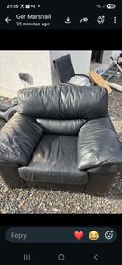 arm chair leather