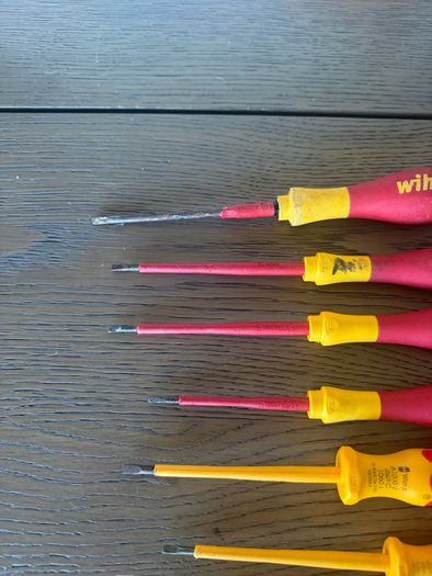 VDE Screwdrivers Flathead