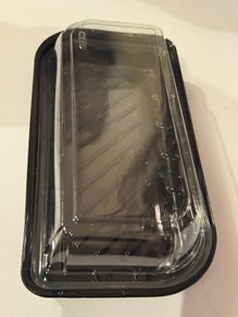 Black Sushi Tray & Lid