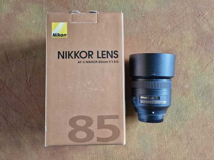 Nikon Nikkor Lens AF-S 85mm f/1.8 G