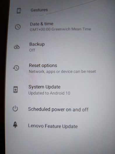 Lenovo 10.1 tablet, Model TB-X505F working perfect. The screen is cracked but doesn't affect touchscreen