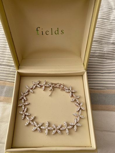 Beautiful bracelet silver Fields 925