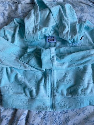 Hello Kitty velour loungewear or sleepwear