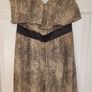 Animal Leopard Print Silk feel Jumpsuit Image 3