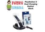PlayStation 5 Controller Dual Charger Docking Station PS5 Charging Stand Dock Black