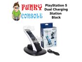 PlayStation 5 Controller Dual Charger Docking Station PS5 Charging Stand Dock Black
