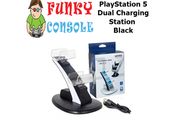 PlayStation 5 Controller Dual Charger Docking Station PS5 Charging Stand Dock Black