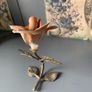 Vintage Capodimonte Rose Image 3