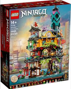 New sealed Lego Ninjago City Gardens set (71741)