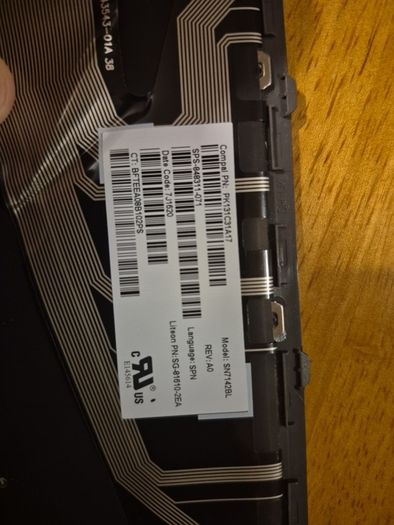 HP Elitebook or Zbook Keyboard
