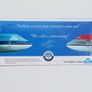 Vintage KLM Royal Dutch Airlines ticket  1994 Image 3