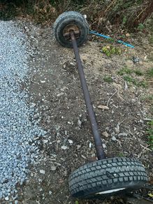 Mobile home axle