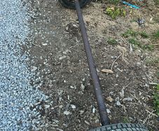 Mobile home axle