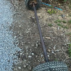 Mobile home axle
