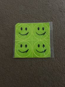 8 x Reflective stickers