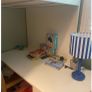 Smastad loft bed, wardrobe, drawers and desk Image 5