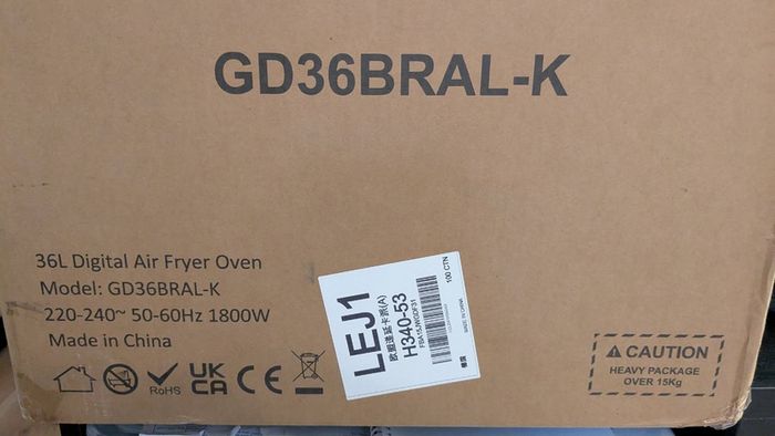 Air Fryer Oven 36L (Karinear) Like New