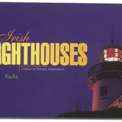 1997 Ireland Irish Lighthouse Commemorative Stamps Prestige Booklet Booklet Mint Never Hinged (MNH). Hibernian HB59  (inc. photos of panes)