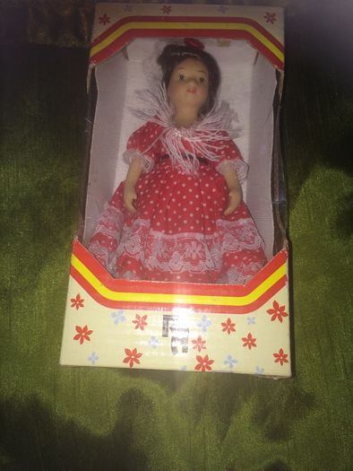 Porcelain collectors doll