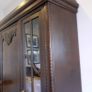 antique solid wood display cabinet Image 4