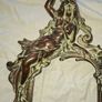 Beautiful Pair of Antique Art Nouveau Beatrice Bronzed Photo Frames Cherub Postage Available or Collection Image 5