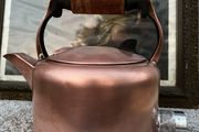 vintage copper kettle