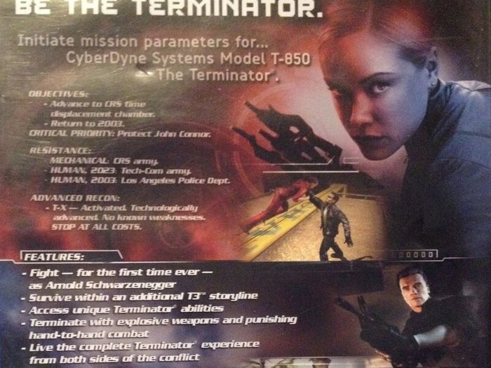 Terminator 3: Rise Of The Machines [2003] (Playstation 2 Game) [PAL]