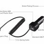 Type C USB-C CAR Charger Cable for Galaxy S20 S21 Plus ULTRA Note 8 9 Huawei Image 3