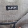 Jaeger Ladies Trousers (12) High Waisted Linen/Wool. Image 2